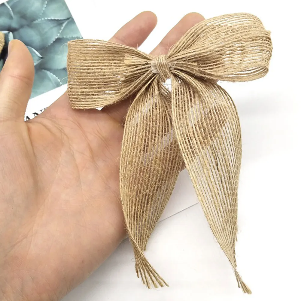 12 шт. Рождественский кулон в виде мешковины елки вечерние украшения | Дом и сад