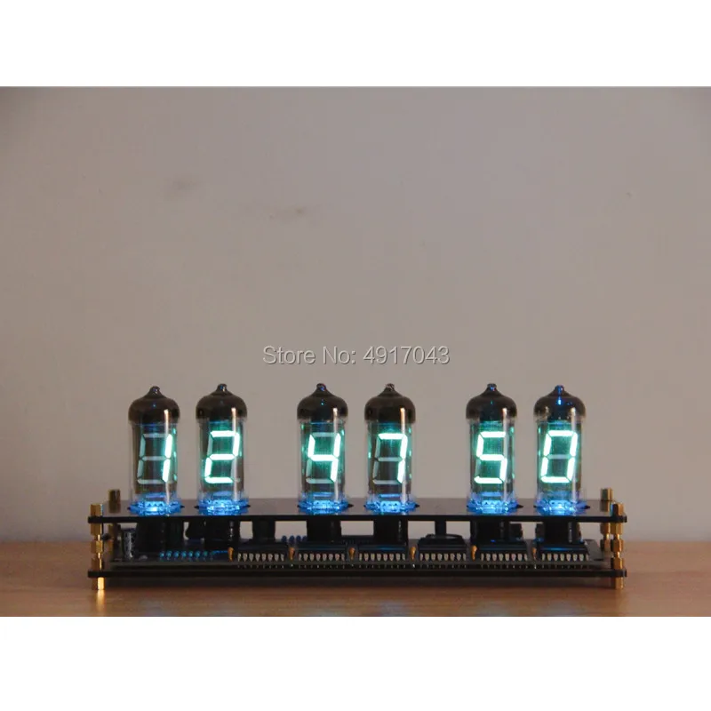 IV 11Creative стекло подарок IV11 флуоресцентная трубка часы VFD DIY Набор бойфренд