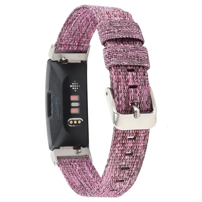 Нейлоновый ремешок для Fitbit Inspire HR Браслет Ремешок Для Inspire HR часы тканевый Браслет замена Смарт часы аксессуар петля