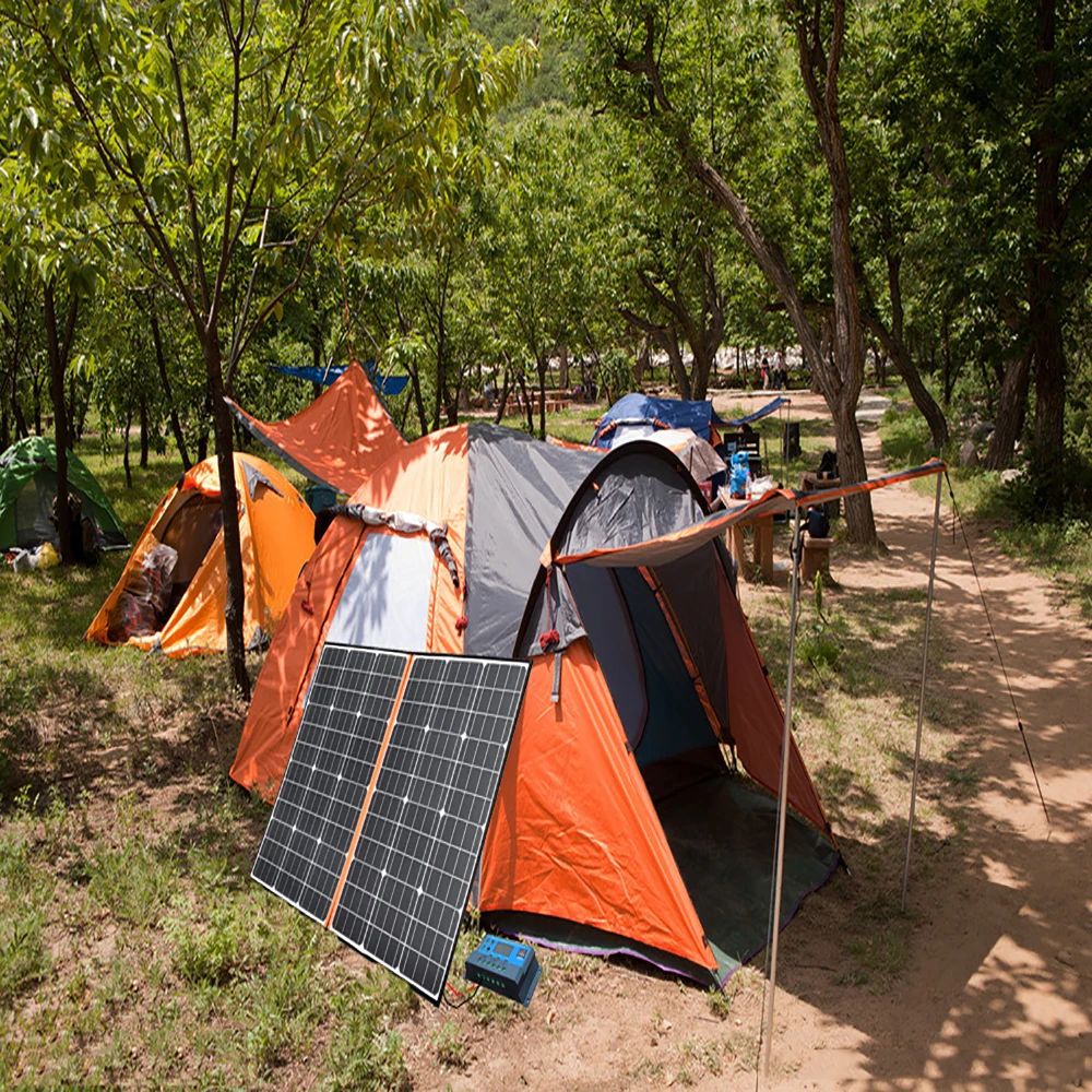 солнечная батарея на телефон Солнечная панель 12 В в комплекте 150 Вт 140 120 складное