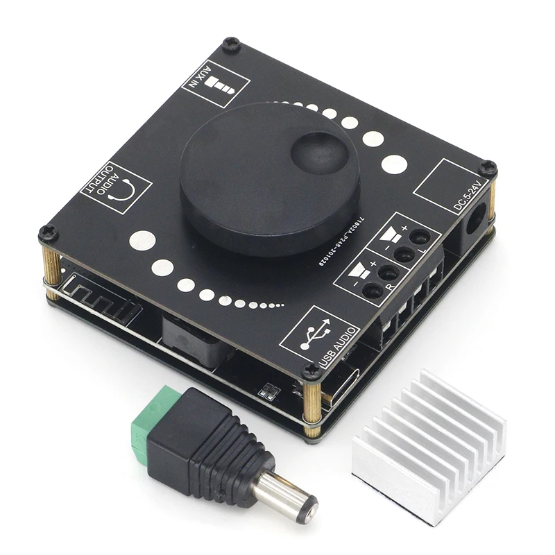 XY-AP50H HIFI Bluetooth 5.0 2x5 0 Вт Беспроводная аудиосистема TPA3116D2 цифровой усилитель