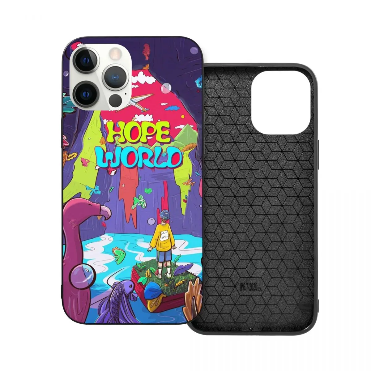 

Hope World PC Glass TPU Phone Case for iPhone 12 11 Xs Xr X Pro Max Mini 7 8 Se2 Plus 6 6S