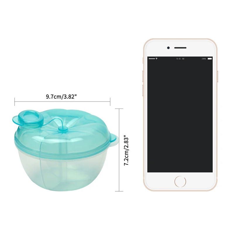 Новая детская коробка для хранения еды дозатор детского молока кормления детей 3