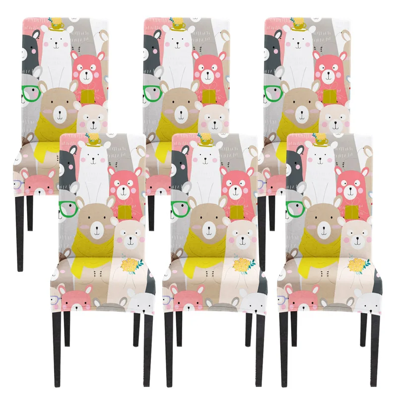 Пользовательский эластичный съемный моющийся защитный чехол для обеденного