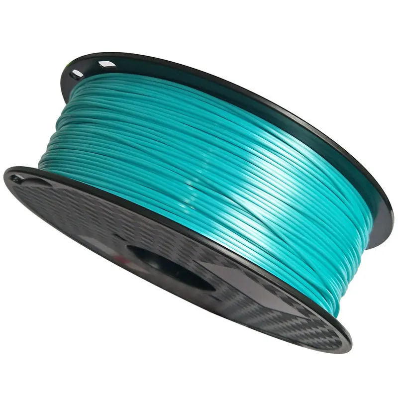 Нить для 3D принтера Silk Blue PLA 1 75 мм 500 г блестящая шелковистая нить 3d ручки печати 0 5