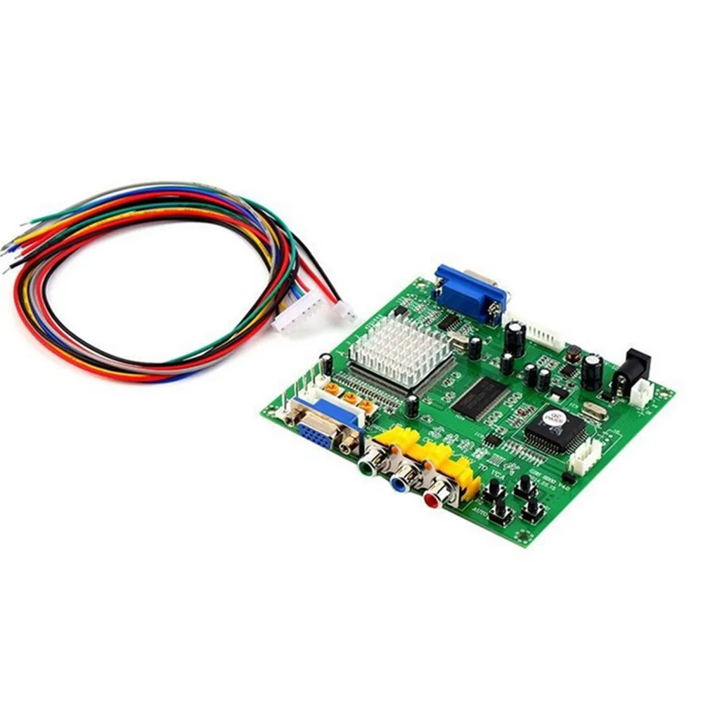 Профессиональная плата преобразователя видео CGA EGA RGB в VGA HD выход игровая доска