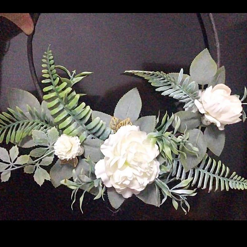 Гирлянда из ротанга сделай сам многофункциональный искусственный цветок