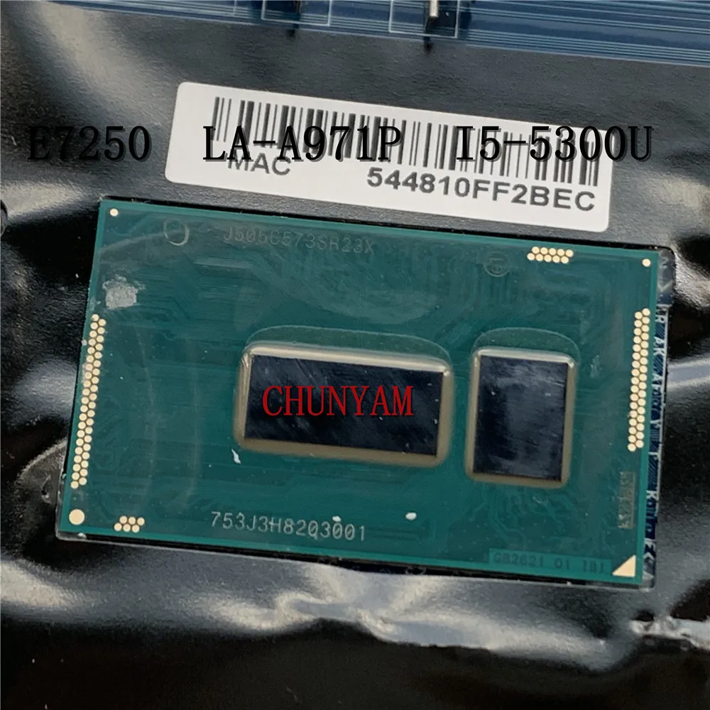 Совершенно новый телефон для ноутбука dell latitude E7250 материнская плата ZBZ00 I5-5300U G9CNK