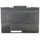 Подставка для рук JIANGLUN, для HP Omen 15-DC 15-DC0005TX TPN-Q211, с белой клавиатурой с подсветкой