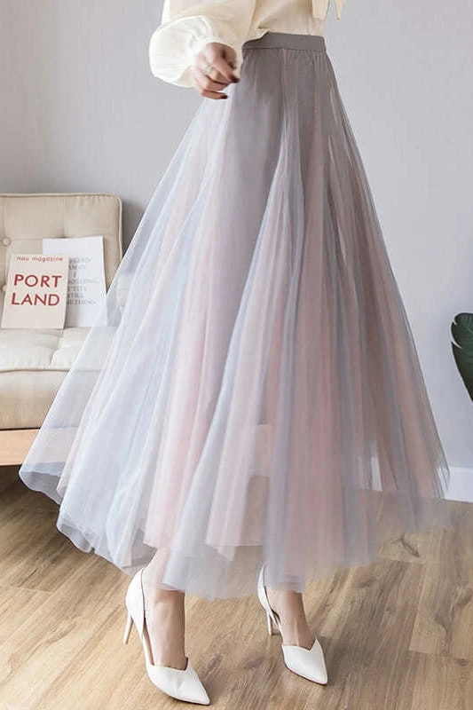 

New mesh skirt for spring and summer