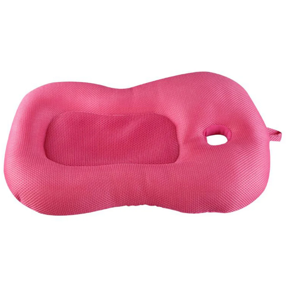 Новорожденных детские стойки для ванной комнаты Нескользящая накладка на голову