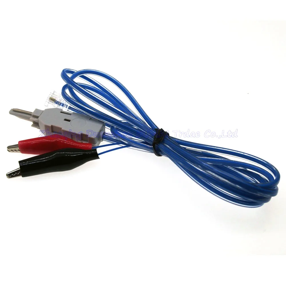 3 порта для телефона/телефона профессиональная тестовая линия RJ11 тестовый зажим