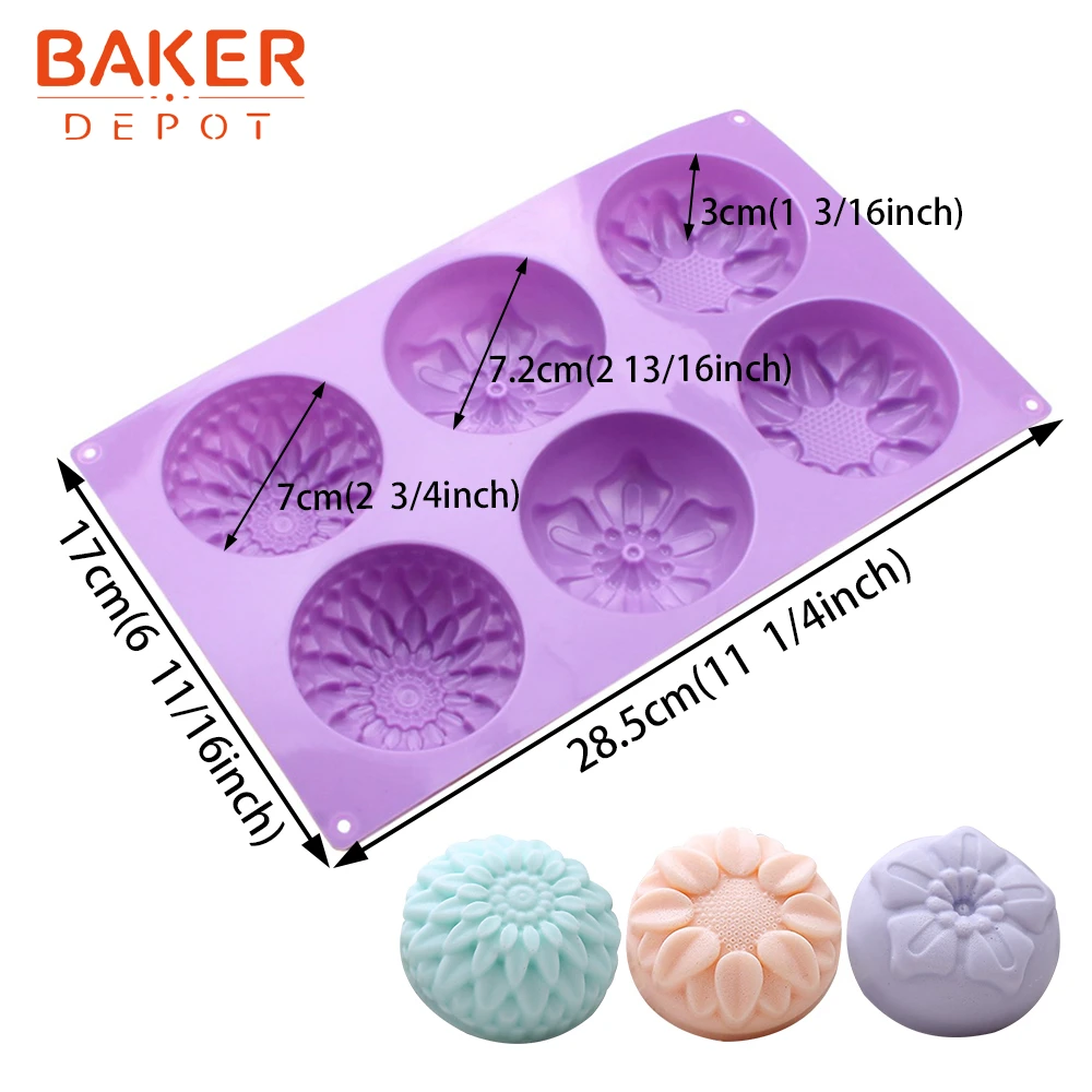 Форма для мыла ручной работы из силикона инструмент украшения тортов желе