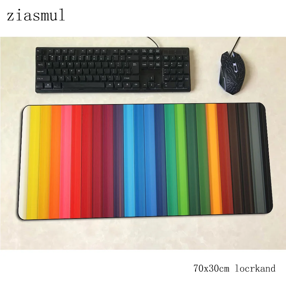 Rgb коврик для мыши 70x30 см, игровой коврик для мыши, анимэ, натуральный каучук, офисный коврик для ноутбука, Kawaii padmouse, игры, pc gamer, коврики