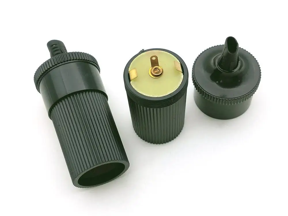 10 шт. автомобильное зарядное устройство разъем для прикуривателя гнездо кабель