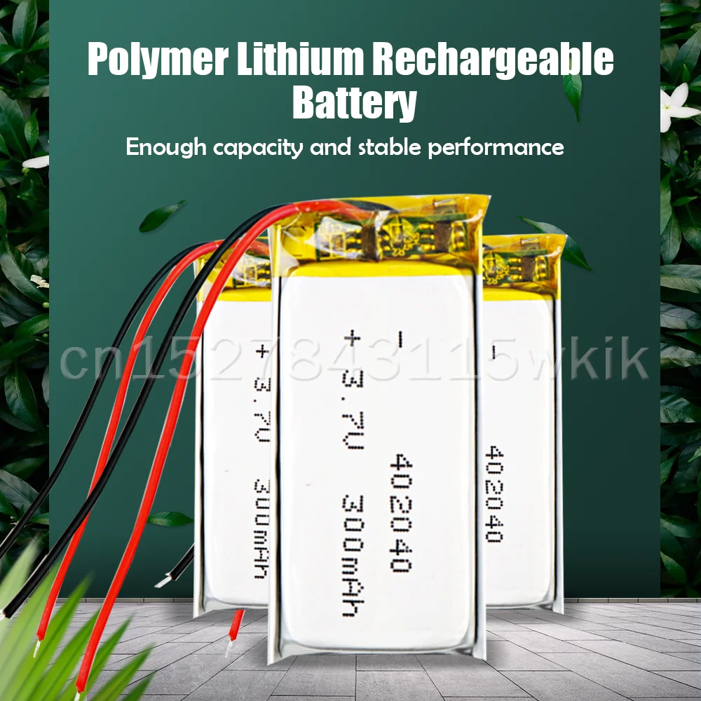 402040 042040 3 7 V 300mAh литиевая полимерная аккумуляторная батарея для GPS MP4 MP3 Bluetooth