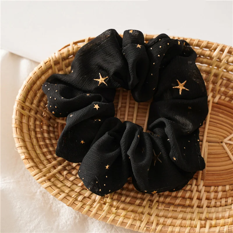 

Korean Elestic Hair Circle Organza Hair Scrunchies Girls Ponytail Holder Hair Bands Hair Rope Rubber Band Hair Accessories