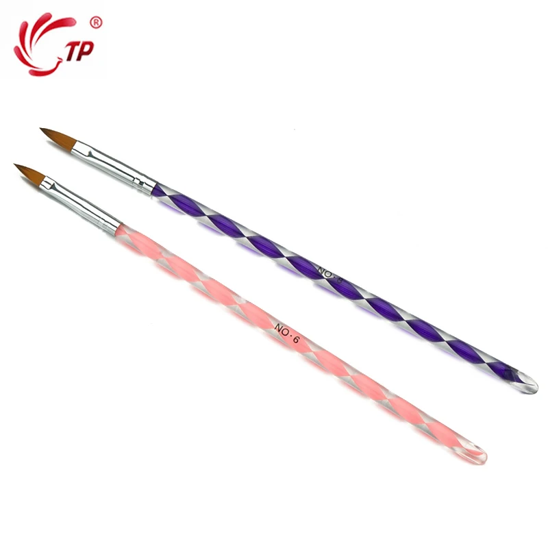 TP #6 #8 акриловый дизайн ногтей искусство Искусство жидкий порошок расширение 3D