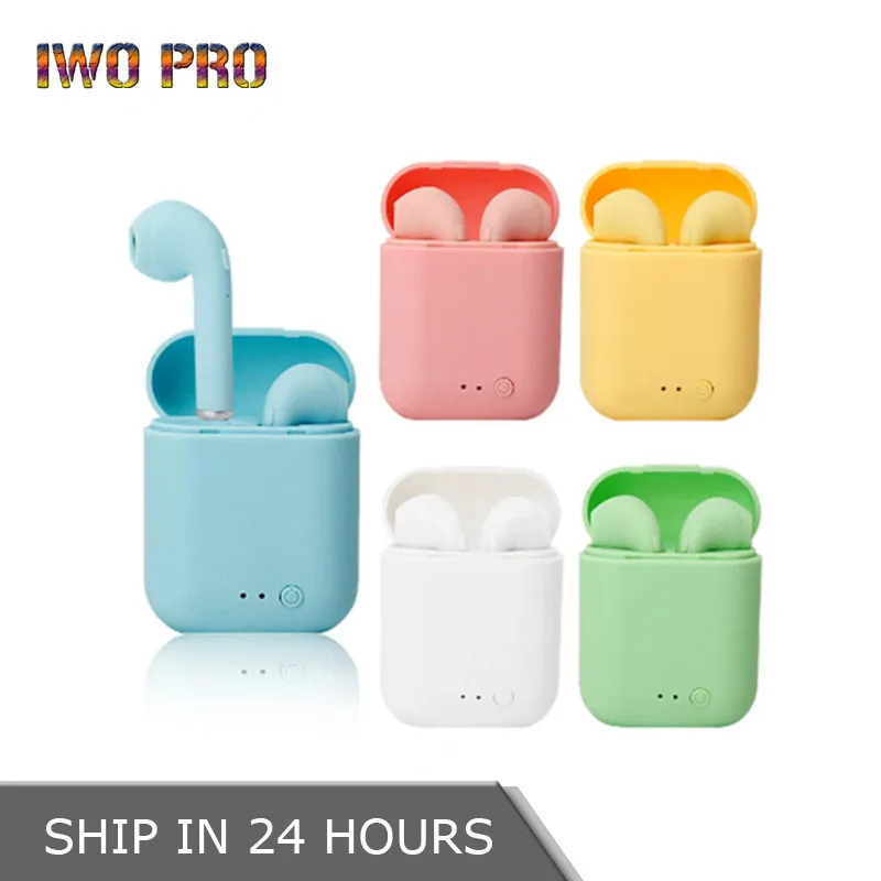 

Mini2 TWS Wireless Earphones Bluetooth Earphone Macaron Matte Earbuds Charging Box Headset Wireless Headphones for Andorid IOS