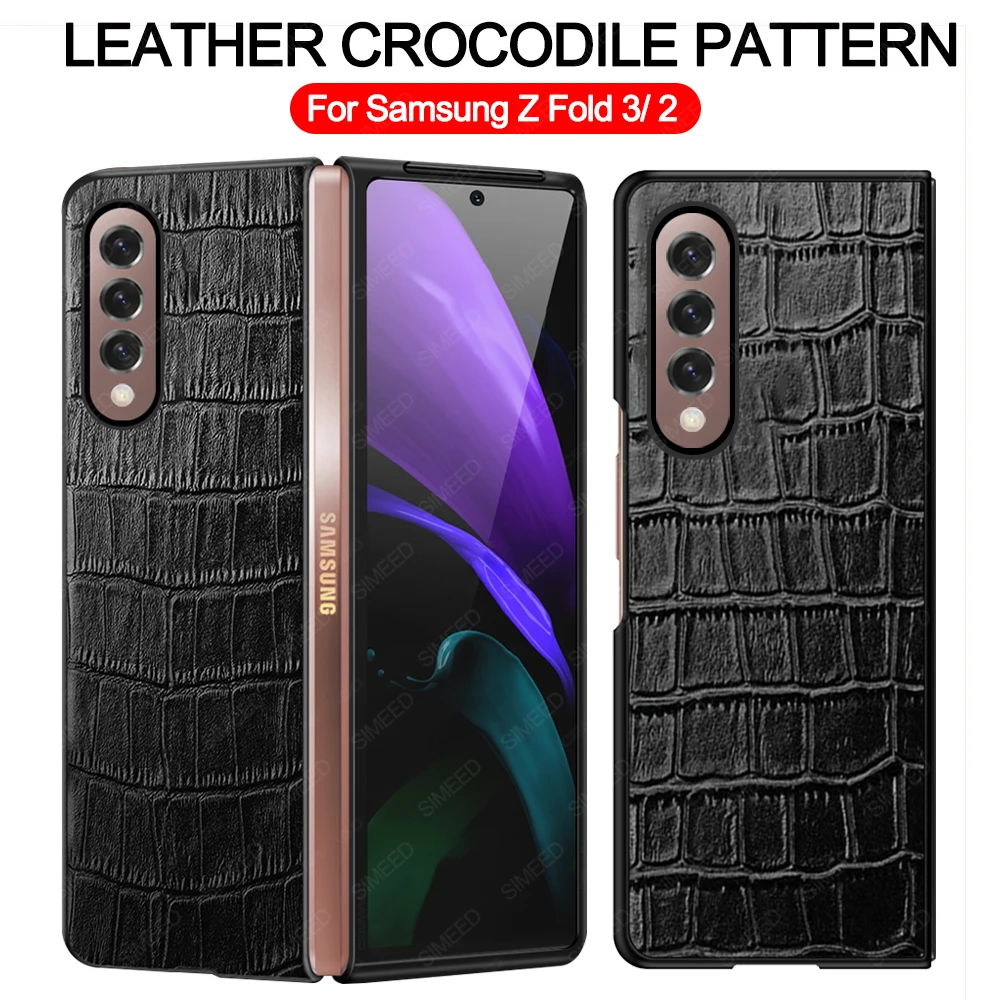 

Роскошный чехол из натуральной кожи для Samsung Galaxy Fold 2 3