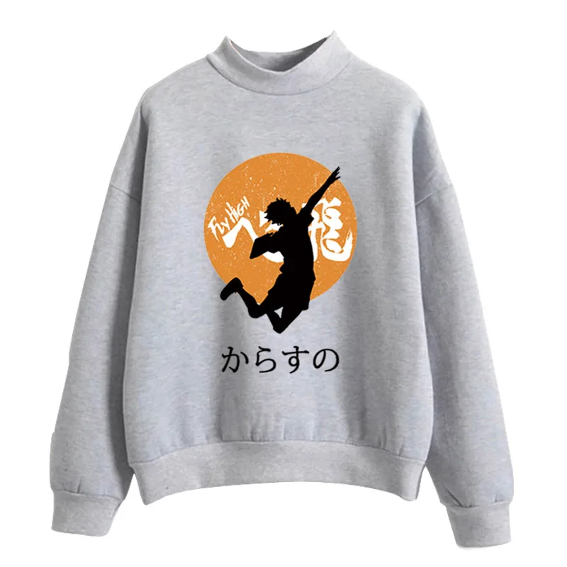 

New Japanese Anime Haikyuu!! Sweatshirt Men/Women Loose Ins Lazy Casual Large Size Pullover Unisex Streetwear Harajuku Top Tees