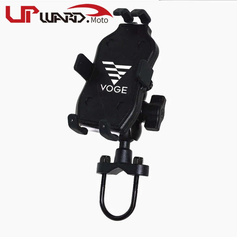 for loncin voge 500r 300r 180 300rr 200ac motorcycle accessories handlebar mobile phone holder gps stand bracket free global shipping