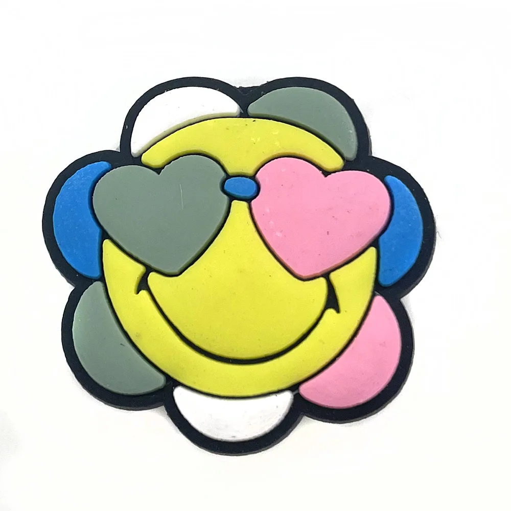 Новинка 1 шт. забавные украшения для обуви со смайликом аксессуары сделай сам