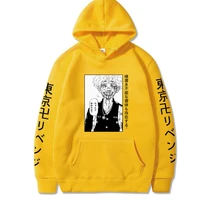 tokyo revengers hoodies cosplay hanagaki takemichi print loose oversized casual sweatshirts anime sweater streetwear hoody 2021