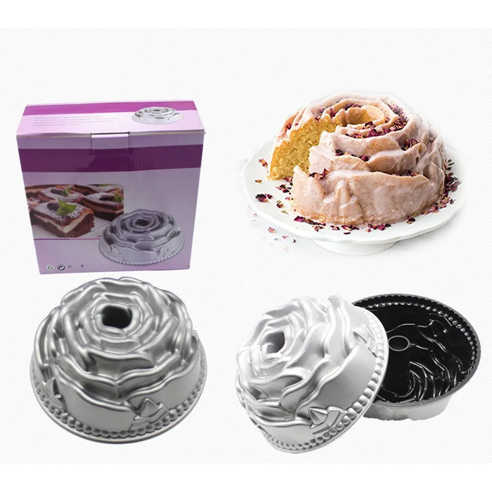 Модная Алюминиевая антипригарная форма сделай сам для торта формы выпечки