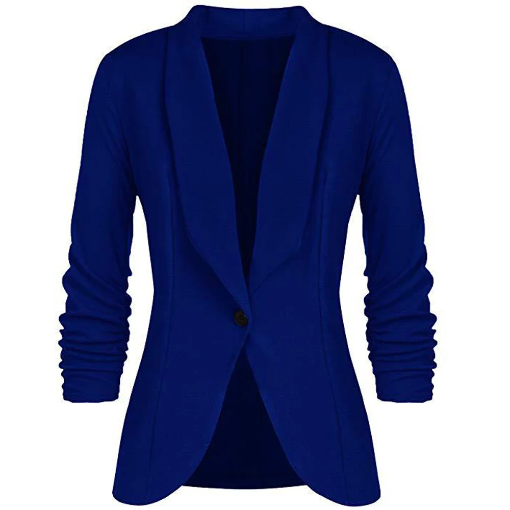 Женский деловой блейзер с длинным рукавом Осень зима|Женские пиджаки| |