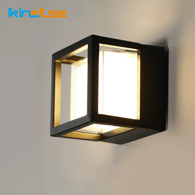 Напольный садовый светильник для крыльца 12 Вт вилла датчик движения шлюз пост