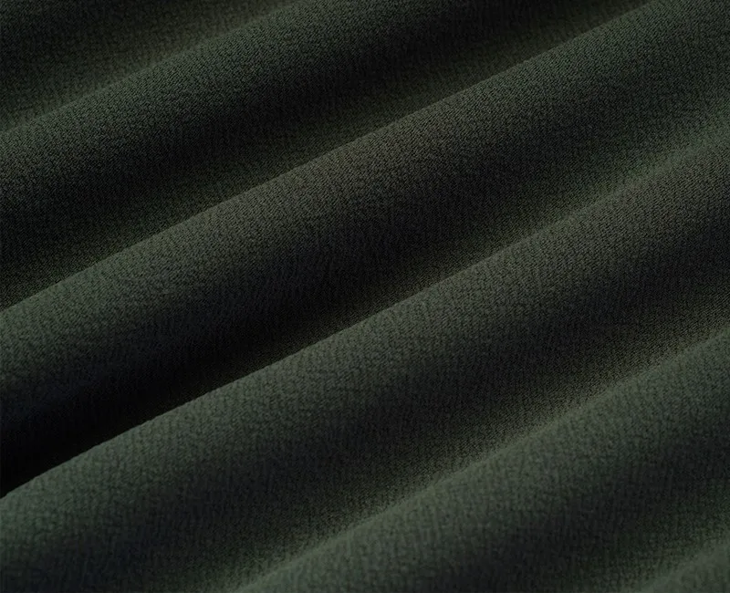 

2021 Autumn Solid Color with V-neck Office fold Dresses vestidos Business Formal Party A-Line Women Flare patchwork sexy Dress