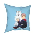 Yuji Itadori декоративная наволочка для подушки в стиле джутитусу кайсен для команды Аниме Манга JJK наволочка для подушки для спальни 18 дюймов