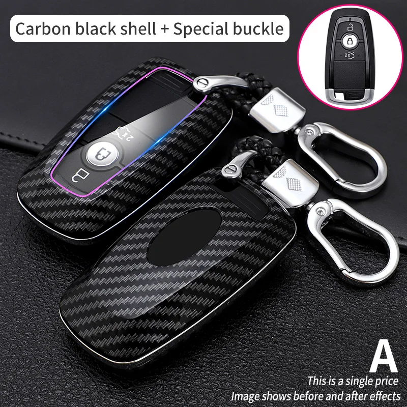 

Car Key Case Cover for Ford Fusion Mustang Explorer F250 F150 F350 2017 2018 EcoSport Edge S-MAX Ranger Lincoln Mondeo fiesta