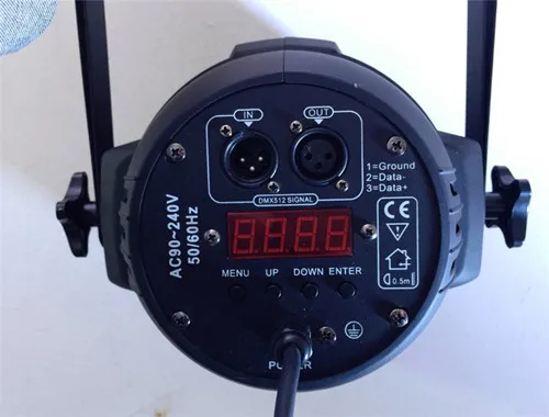 18x12 Вт RGBW 4в1 светодиодный светильник DMX512 контроль диско танцевальный зал КТВ бар Свадебный DJ сценический светильник из литого алюминиевого материала анти-падение - Цвет: A-not aviation plug