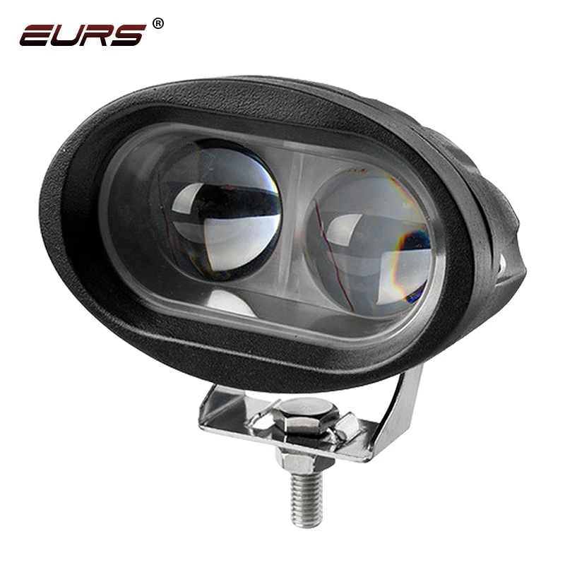 

EURS 20W Motorcycle Headlights Lamp 3000K Spotlight Accessories headlamp LED Motor Spot Head Lights DRL 3000lm 6000K 12V 24V