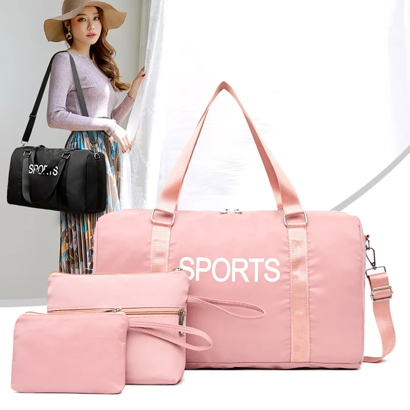 

The New Fitness Bag Men And Women Large Capacity Business Travel Bag Single-Shoulder Travel All-Match Sports Bag Training Bag