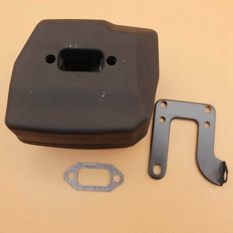

Chainsaw Exhaust Muffler with Support Gasket Plate for Husqvarna 268 61 272 272XP Chainsaws 503476901