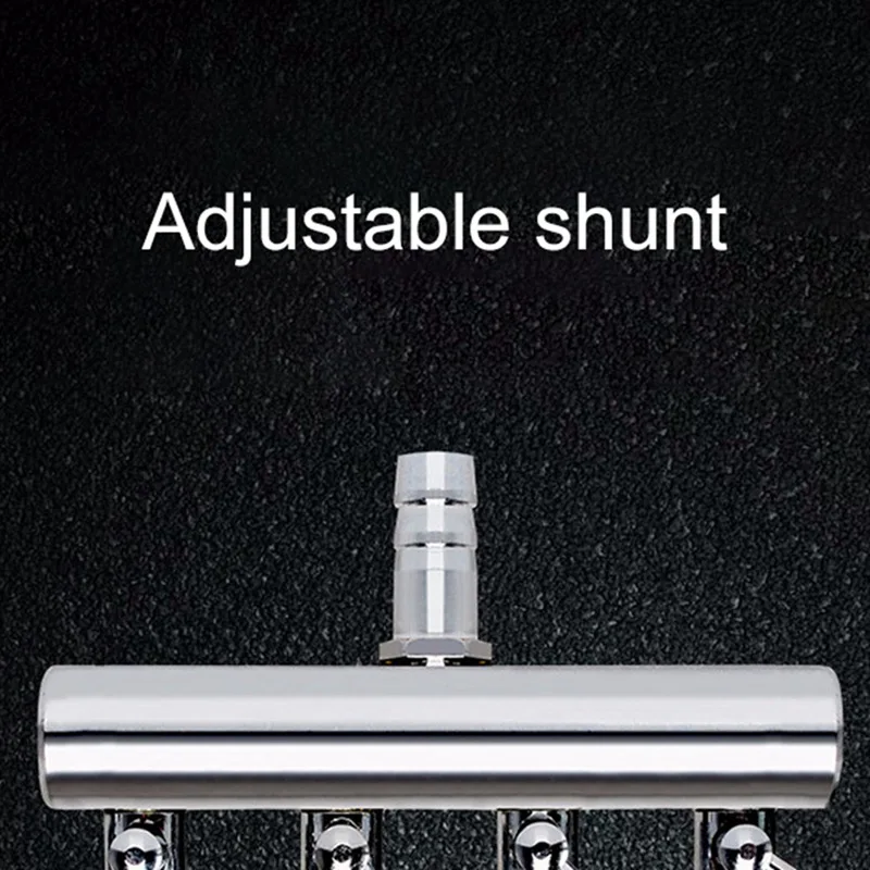 

2/4/6/8/10 Ways Aquarium Air Splitter Valve Fish Tank Air Pump Flow Splitter Distributor Pump Valve Tap Lever Control Switch