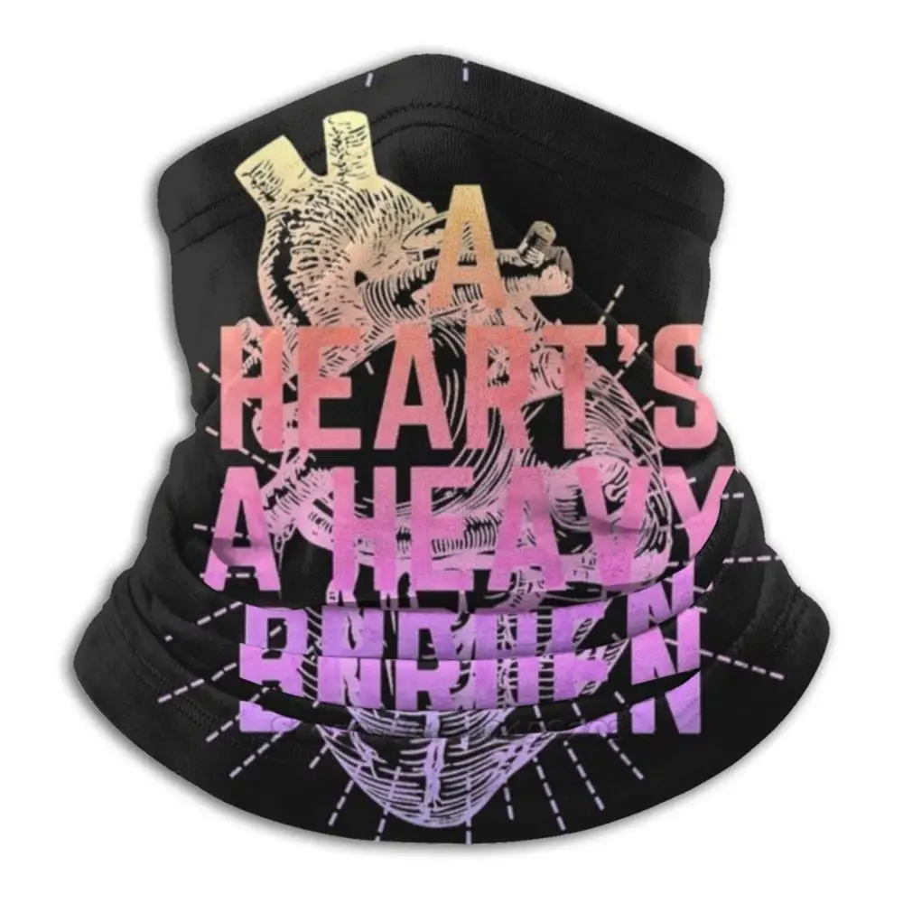 

A Heart Is A Heavy Burden Reds Edition Bandana Scarf Mask Scarfs Neck Warmer Headwear