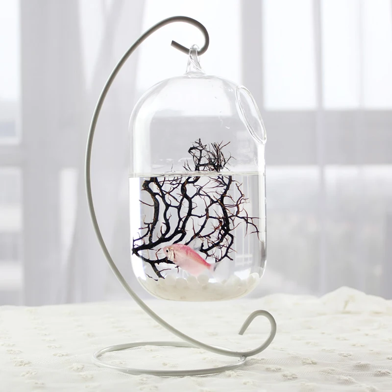 Ретро искусство ремесла Свадьба подсвечник стеклянный шар фонарь Подвесная