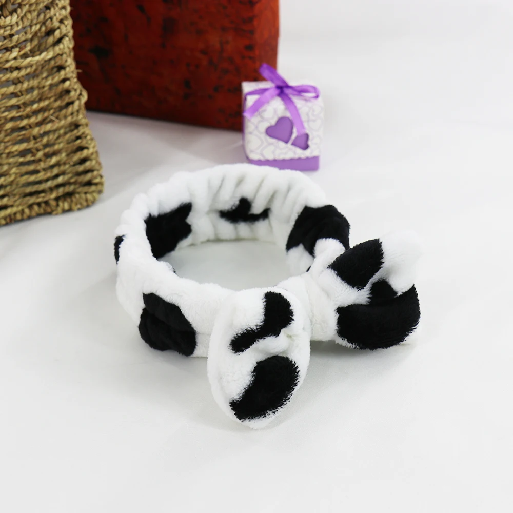 2020 NEW Letter Coral Fleece Hairbands for Women Girl Adult Wash Face Bows Headbands Everyday Use | Дом и сад
