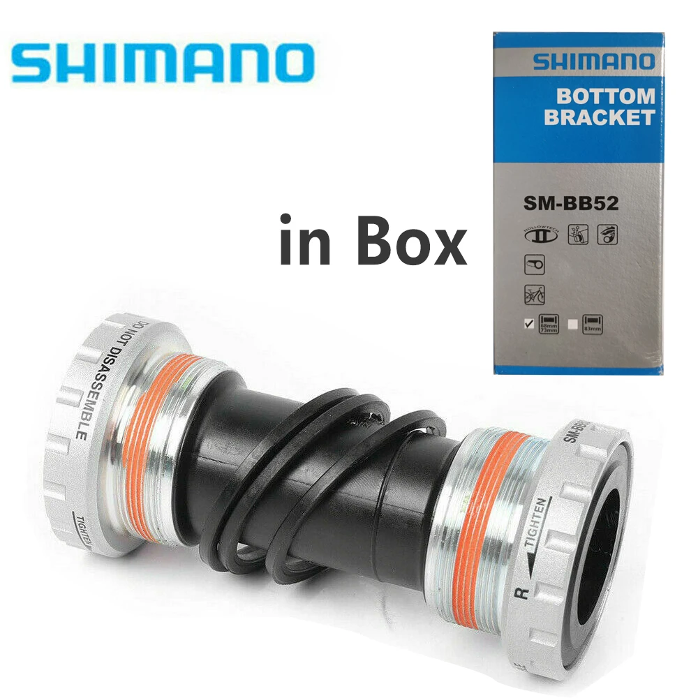 

Shimano SM-BB52 MTB Bike Hollowtech Bottom Bracket 68/73mm fit Deore M610