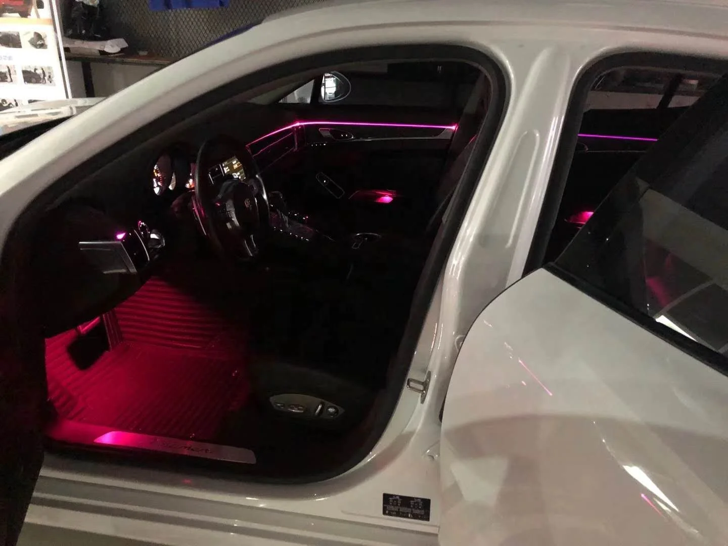 

Новинка 2021, система освещения для автомобиля, светильник свет для автомобиля, внутренний светодиодный светильник для Prosche Panamera