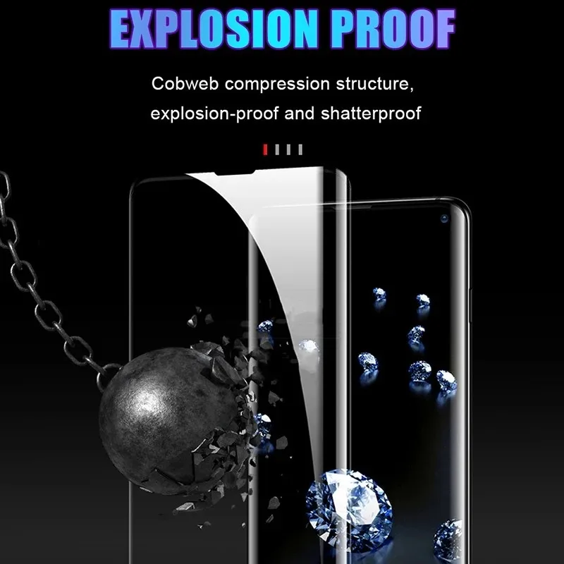 Screen Protector For Samsung Galaxy S21 S20 S10 Note 20 Ultra Plus Protect Tempered Glass S8 S9 10 9 8 E 4G 5G HD | Аксессуары для
