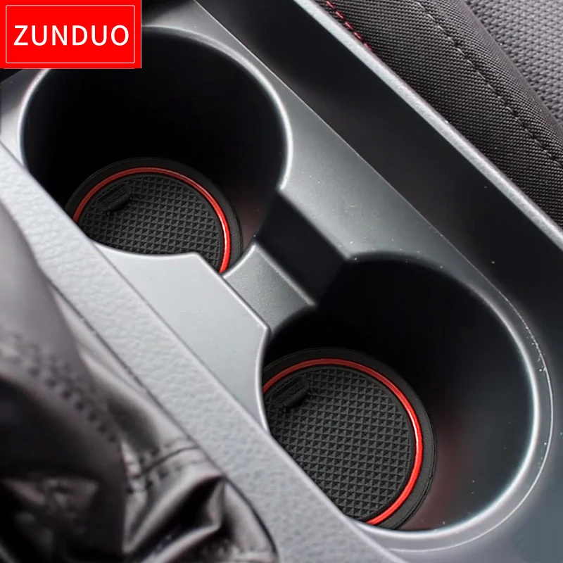 ZUNDUO анти-скольжения затворный слот подставка под кружку для Субару WRX 2015 ~ 2020 ИППП