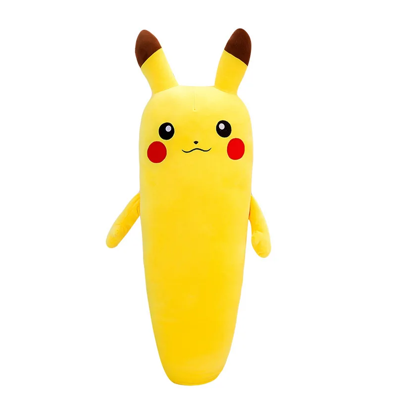 

New Anime Surrounding Pokemon Pikachu Software Cartoon Plush Toy Doll Long Radish Pillow Christmas Birthday Gift