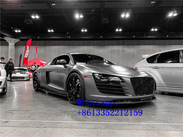 AD R8 боковые юбки из углеродного волокна подходят для R8 до LB стиль Artisan Стиль углеродного волокна боковые юбки для R8