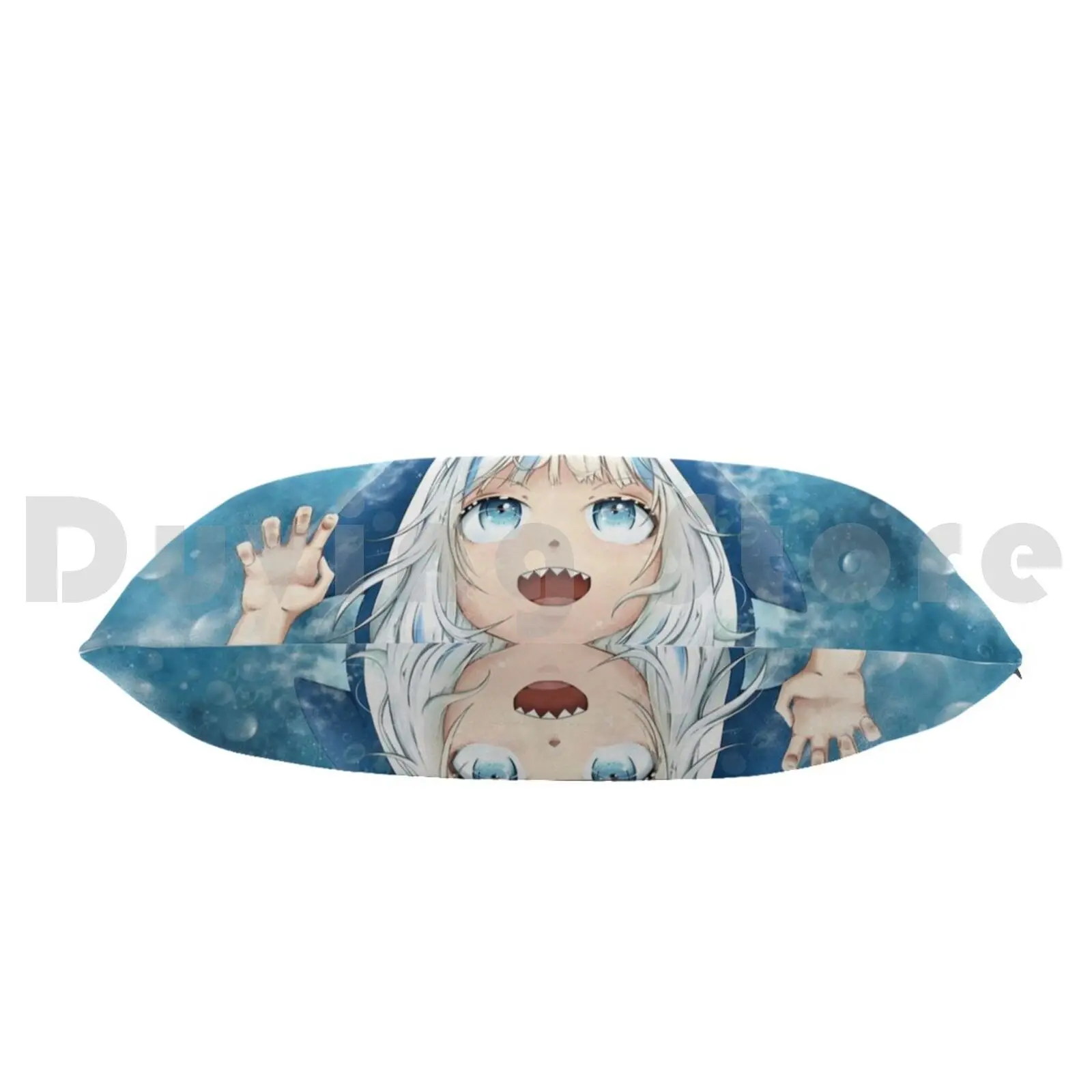 Gawra GuraPillow чехол Gawr Gura Gawrgura Gawrt Hololive Holomyth Holoen English En Vtuber