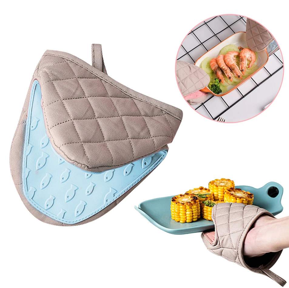 Выпечки изоляция перчатки для микроволновой печи термостойкий Нескользящие